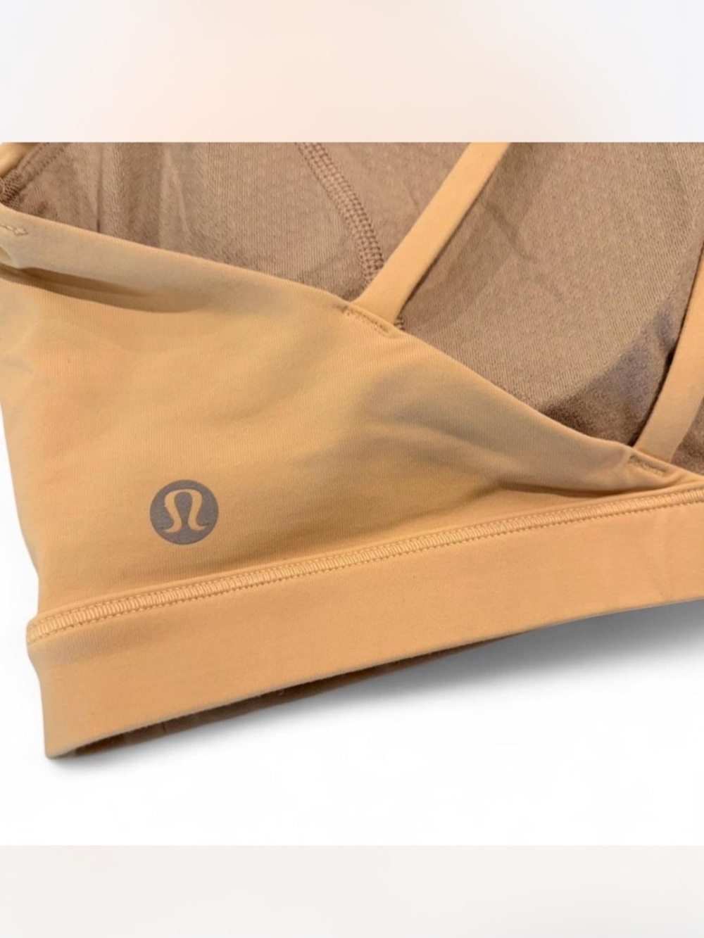 Lululemon Free To Be Serene Bra | Nude | Size 14 - Picture 5 of 7